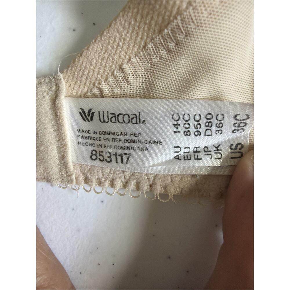 Wacoal Women's 36C La Femme Contour Underwire T-Shirt Bra 853117 Beige - Picture 11 of 16